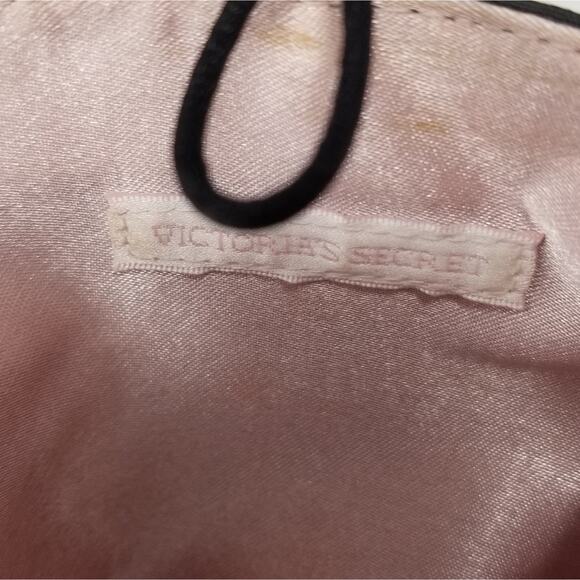 Victoria's Secret Mini Black String Shoulder Bag Lightweight Easy to Carry Bag - Picture 6 of 8